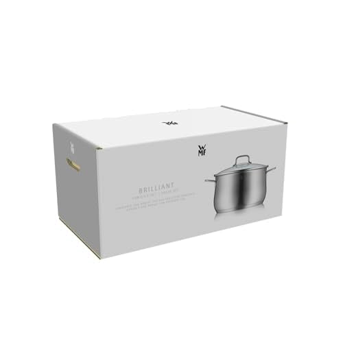 WMF Provence Plus Topfset Induktion 5-teilig, Kochtopf Set unbeschichtet mit Glasdeckel, für alle Herdarten geeignet, Induktions Töpfe Set, ohne Skalierung, Cromargan Edelstahl poliert