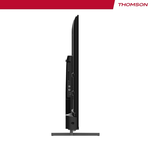 THOMSON 55QG6C14 QLED Plus Google Smart TV, Wi-Fi, Dolby Audio, Built-in Front Speaker, Bluetooth 5.1, Triple Tuner (Cable/Satellite/Antenna), HDMI, CI+, A+ Panel