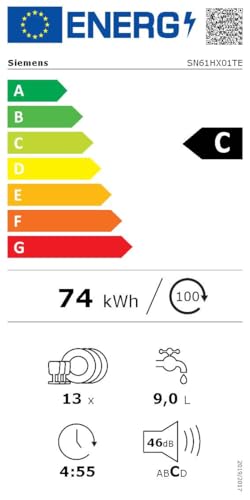 Siemens SN65ZX07CE iQ500 Geschirrspüler