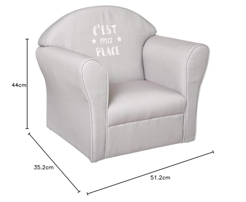 Fauteuil pour enfant rouge