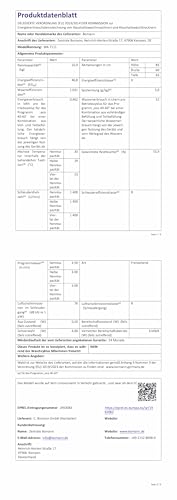 Bomann® Waschmaschine 10kg | max. 1400 U/min | 16 Programme | Bürstenloser DC-Motor: effizient, leise und langlebig | Endzeitvorwahl | Zulaufschlauch-Sicherheitssystem | Washing Machine | WA 7111