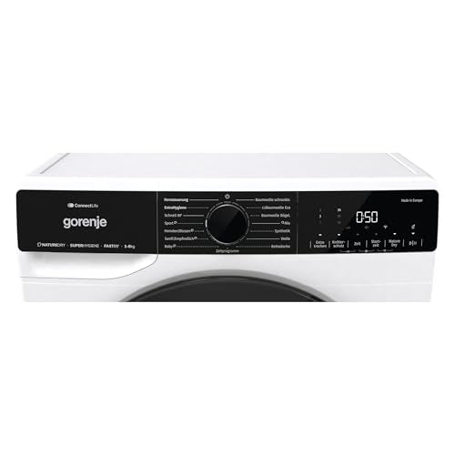 Gorenje DPNE82/GN Trockner/Kondensation mit Wärmepumpe / 8kg / 16 Programme/WIFI/Made in Europe/WaveActive Trommel/TwinAir/Feuchtesensor/Naturedry/LED Display/EEK: A++