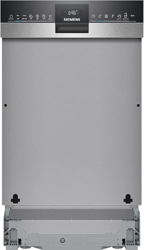 Siemens SR63EX24KE, iQ300 Smart Dishwasher, Fully Integrated, 45 cm Wide, Made in Germany, Cutlery Basket, Automatic Door Opening at the End of the Programme, Pleasantly Quiet with iQ Drive Motor