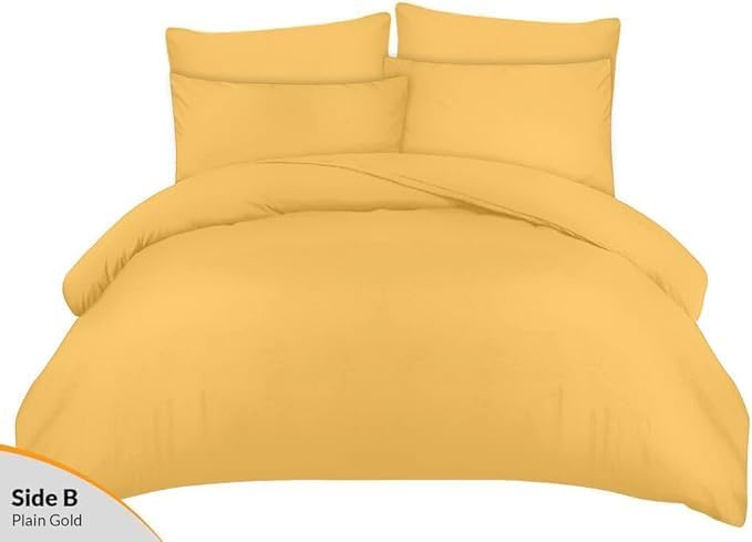 Pamposh Bed Linen 135 x 200 cm 4-Piece Bed Linen Grey 2 Duvet Covers 135 x 200 cm + 2 Pillowcases 80 x 80 cm, Oeko-Tex Bedding Sets Ultra Soft Microfibre with Zip