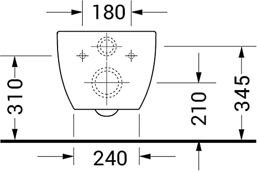 BERNSTEIN® Design Wand WC spülrandlos spülrandloses Hänge WC Set Toilette mit abnehmbareren Deckel Hängetoilette WC ohne Spülrand E-9030 Farbe: Weiß glänzend