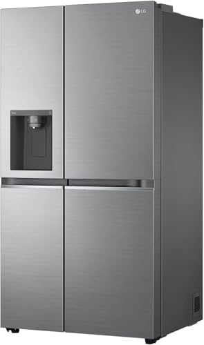 LG GSLC40PYPE Side-by-Side Kühlschrank ǀ Smart Inverter Compressor ǀ Eis- und Wasserspenderǀ Total No Frost Technologie ǀ EEK E ǀ 638 L
