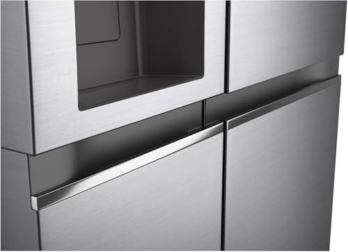 LG GSLC40PYPE Side-by-Side Kühlschrank ǀ Smart Inverter Compressor ǀ Eis- und Wasserspenderǀ Total No Frost Technologie ǀ EEK E ǀ 638 L