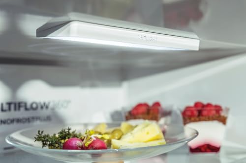Gorenje N 619EAW4 Fridge-Freezer Combination, LED Display, 186 cm, 300 L, NoFrostPlus, Vegetable Compartment with Moisture Control, FastFreeze, White