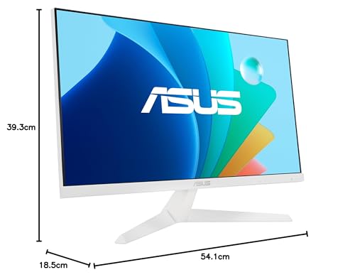ASUS Eye Care VY279HGR - 27 Inch Full HD Monitor - 120 Hz, 1ms MPRT, AdaptiveSync, GameFast Input - IPS Panel, Vesa 100x100, 16:9, 1920x1080, HDMI, D-Sub