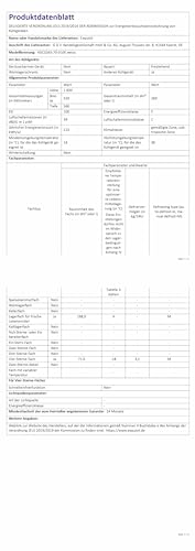 Exquisit Kühl-Gefrierkombination, 180 cm Höhe, Kühlschrank mit Gefrierfach, 269 Liter, 4-Sterne-Gefrierfach, Türanschlag wechselbar, Standgerät, KGC5265-70-010E inoxlook