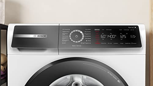 Bosch WAN282K3 Series 4 Front Load Washing Machine, 8 kg, 1400 rpm, SpeedPerfect, Maximum Energy and Water Savings, Refill Function, Extra Hygienic, AquaStop, IronAssist