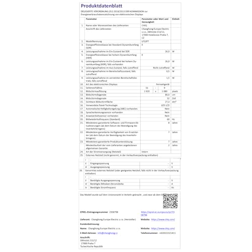 CHIQ L40FT 40 Zoll, Full HD, (100 cm) Smart Fernseher, HDR10, Dolby Audio & DBX-tv, Triple Tuner DVB-C/T2/S2, Integrierter Chromecast, Metall Randlos Design