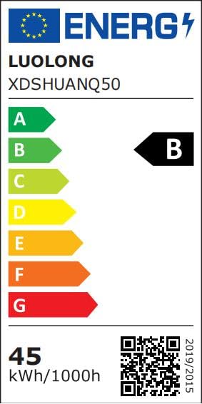 LUOLONG LED Deckenleuchte Dimmbar Deckenlampe Schwarz Wohnzimmerlampe 35W mit Fernbedienung 2-Ringen kreis Deckenleuchte Schlafzimmerlampe Arbeitzimmer Büro Modern Led deckenbeleuchtung-40cm Schwarz