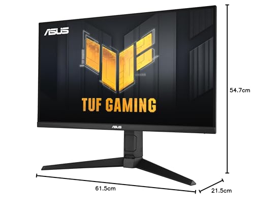 ASUS TUF Gaming VG34VQL1B, 34 Inch UWQHD Curved Monitor, 165 Hz, 1 ms MPRT, FreeSync Premium, DisplayHDR 400, VA Panel, 21:9, 3440 x 1440, DisplayPort, HDMI, USB, Ergonomic, Black