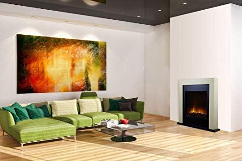 CHEMIN'ARTE Avoriaz 2000W LED Flame Effect Electric Fireplace with 2 Year Warranty