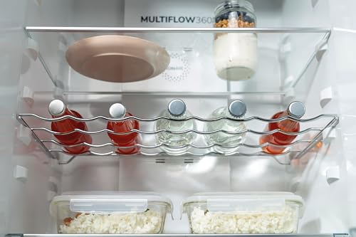 Gorenje N 619EAW4 Fridge-Freezer Combination, LED Display, 186 cm, 300 L, NoFrostPlus, Vegetable Compartment with Moisture Control, FastFreeze, White
