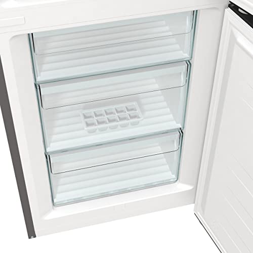 Gorenje N 619EAW4 Fridge-Freezer Combination, LED Display, 186 cm, 300 L, NoFrostPlus, Vegetable Compartment with Moisture Control, FastFreeze, White