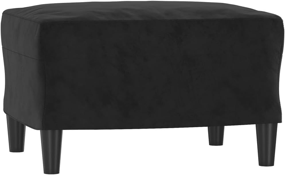 Willood 3-TLG. Sofagarnitur mit Kissen Dunkelgrau Samt,Sofa geeignet für Wohnzimmer, Sofa Set, mit Armlehnen und Kissen