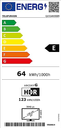 TELEFUNKEN QLED TV 32 Inch TV Full HD Android Smart TV (HDR, Triple Tuner, Bluetooth) QF32AN750S