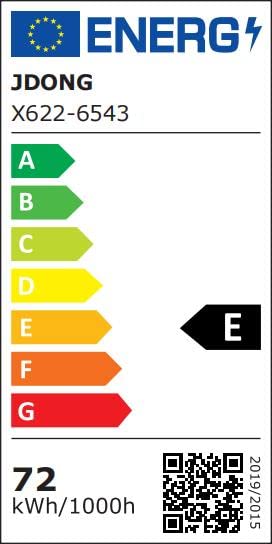 JDONG 90W LED Deckenleuchte Dimmbar 90x55CM Deckenlampe mit Fernbedienung 3000K-6500K Helligkeit einstellbar moderne Rechteckige Leuchte für Wohnzimmer