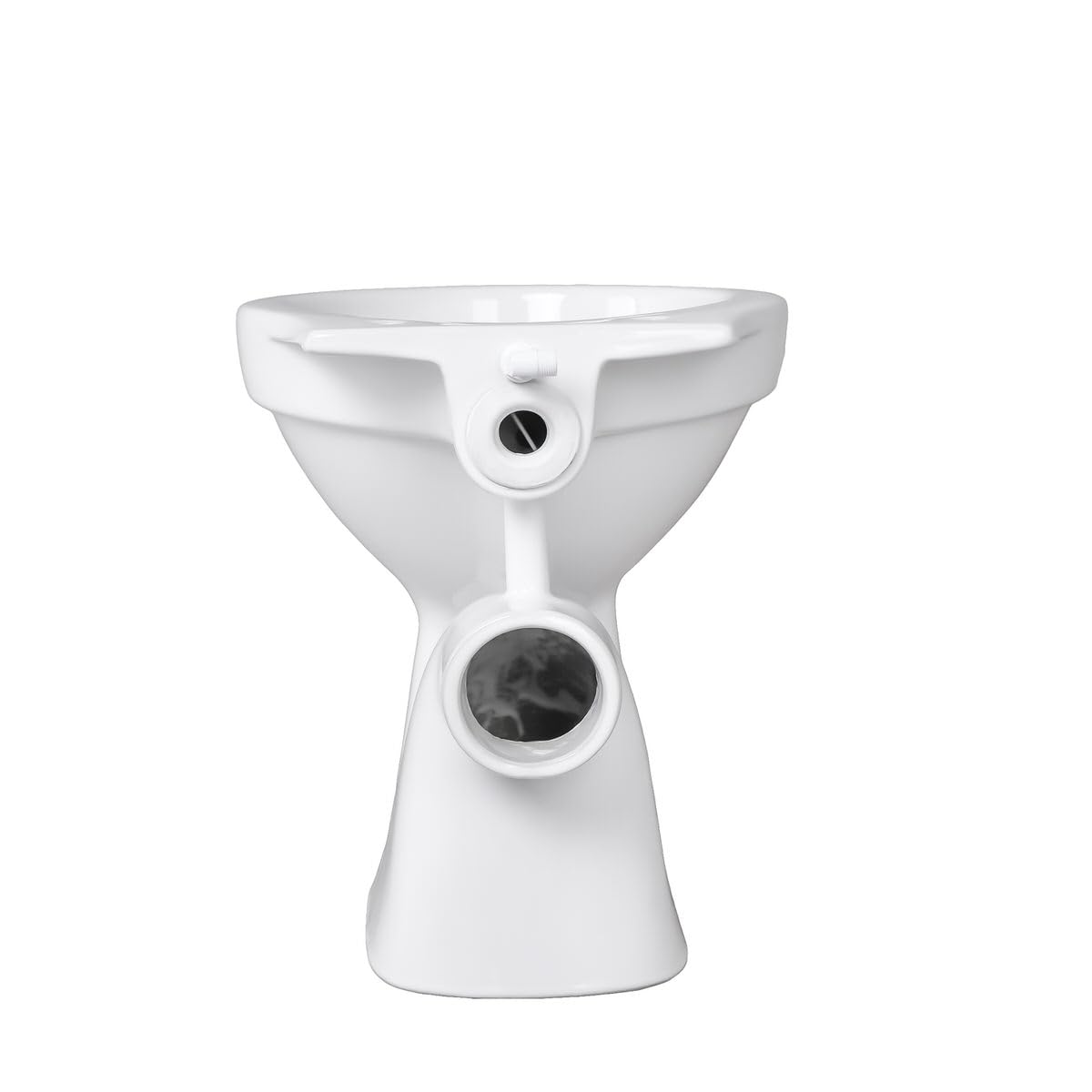 Belvit Dusch WC mit Bidet Funktion – Standtoilette mit Taharet, Hygienedusche, Spülkasten und Softclose WC-Deckel, waagerechter Abgang, Komplettset