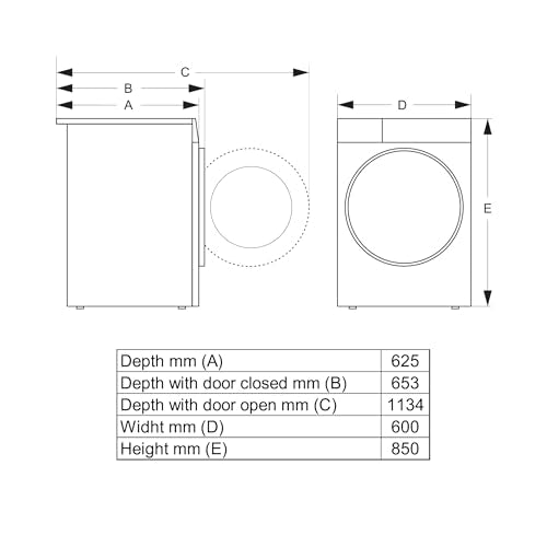 Gorenje DPNE82/GN Trockner/Kondensation mit Wärmepumpe / 8kg / 16 Programme/WIFI/Made in Europe/WaveActive Trommel/TwinAir/Feuchtesensor/Naturedry/LED Display/EEK: A++