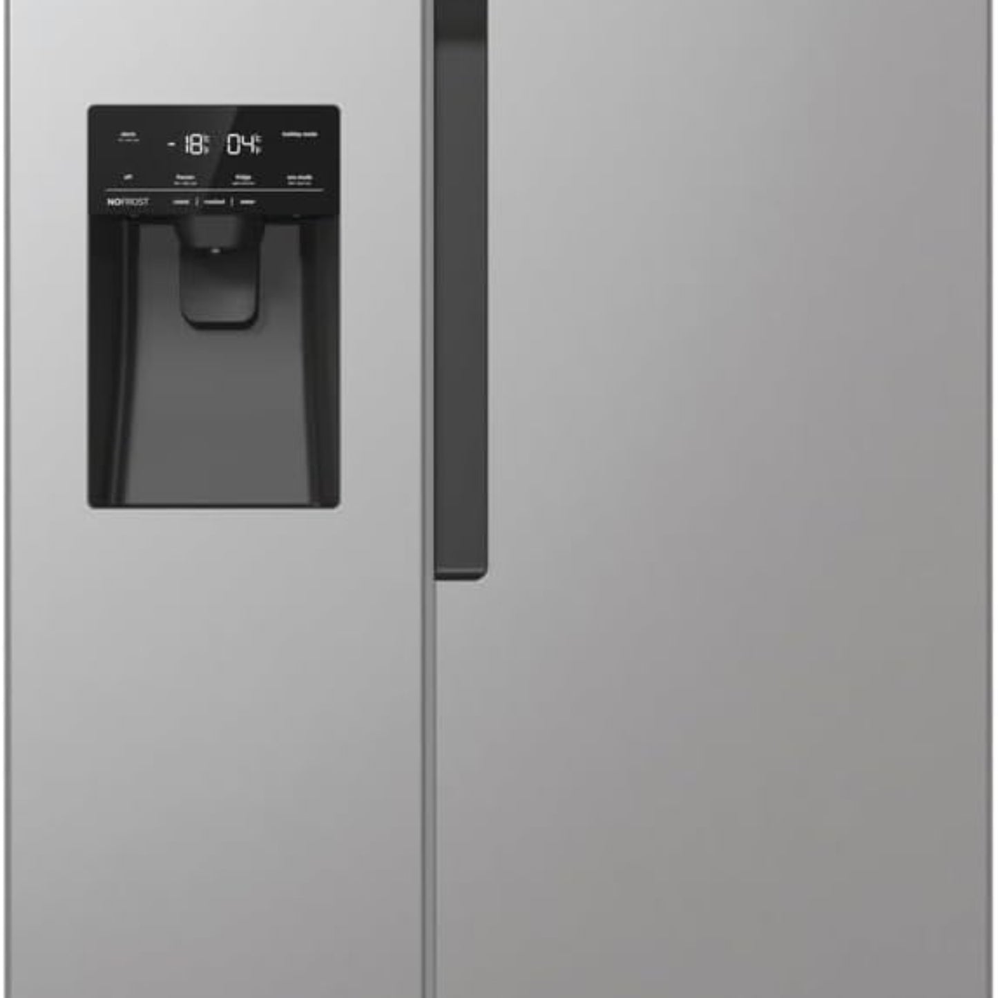 Gorenje NRR9185ESXL Side by Side Fridge-Freezer, NoFrost Plus, Inverter Compressor, Water and Ice Cube Dispenser, SensoTech, 178.6 cm, Fridge Capacity 376 L, Freezer Capacity 190 L, Stainless Steel