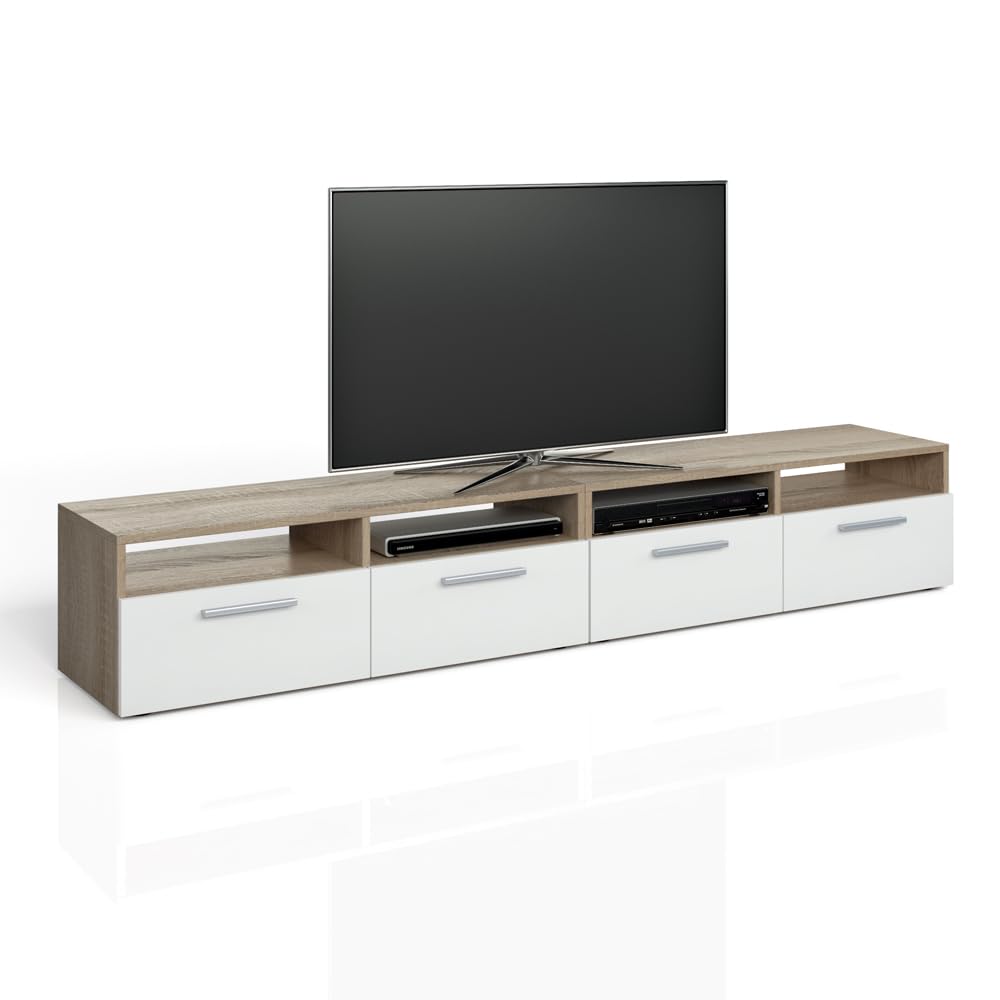 Vicco Diego Lowboard – TV Table Sideboard, TV Cabinet, TV Board Cupboard