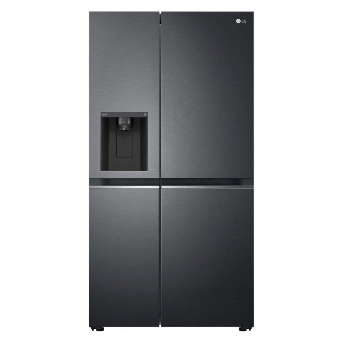 LG GSLC40PYPE Side-by-Side Kühlschrank ǀ Smart Inverter Compressor ǀ Eis- und Wasserspenderǀ Total No Frost Technologie ǀ EEK E ǀ 638 L
