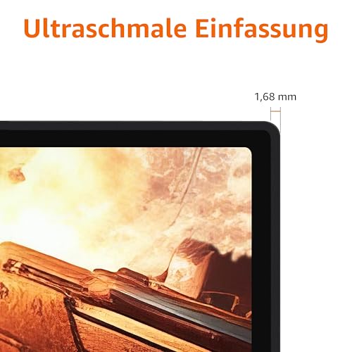 Amazon Basics Gaming-Monitor 24 Zoll (61 cm), FHD 1080p, 165 Hz, VESA-kompatibel, adaptive Synchronisierung, 1 ms Reaktion, Schwarz