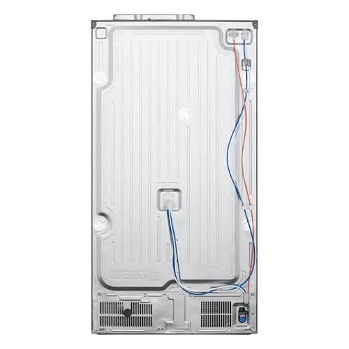 LG GSXE90MBDD Side by Side Kühlschrank mit InstaView Craft Ice | Door in Door | Crushed Ice -und Wasserspender EEK: Klasse D | 628 Liter Kapazität | Festwasseranschluss | Total No Frost