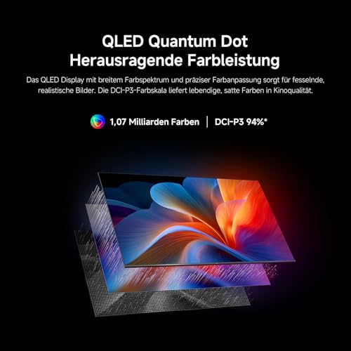 Xiaomi TV F Pro 43 2026 QLED TV 43 Inch (101 cm), 4K Ultra HD, Fire TV, Dolby Audio, DTS:X, HDR10+, 60Hz, Quad A55 Processor, Smart TV, 360° Bluetooth Remote Control