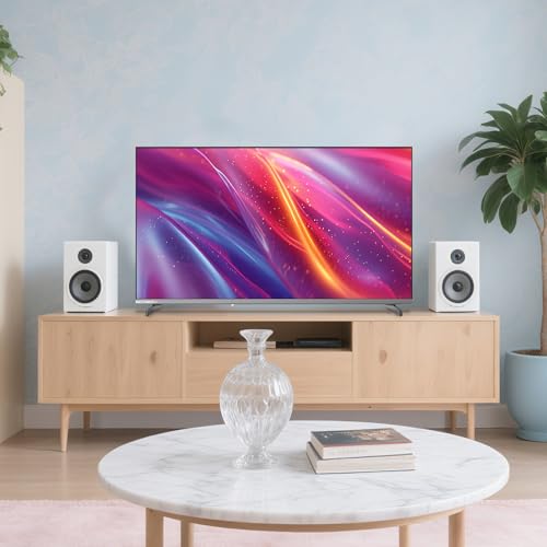 CHIQ L40FT 40 Zoll, Full HD, (100 cm) Smart Fernseher, HDR10, Dolby Audio & DBX-tv, Triple Tuner DVB-C/T2/S2, Integrierter Chromecast, Metall Randlos Design