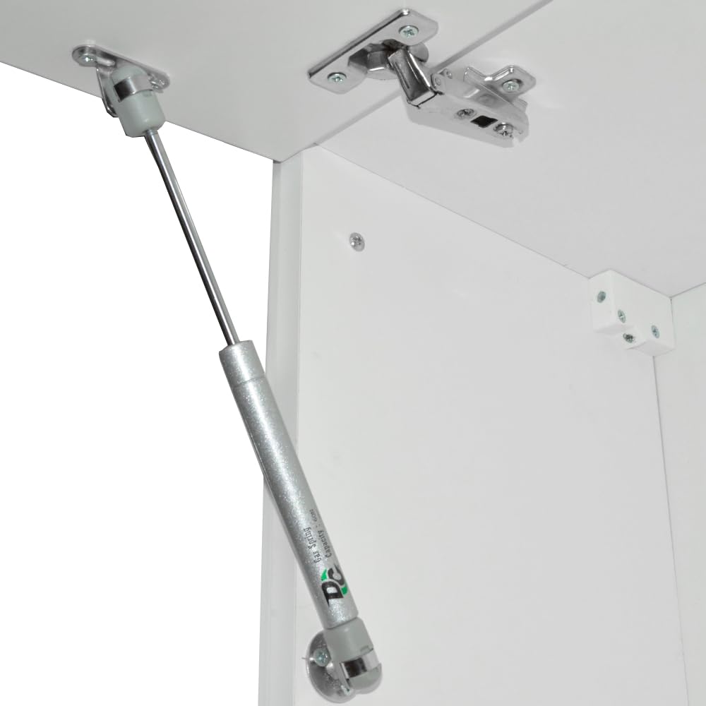 Vicco Eckküche Rick, Küchenzeile in L-Form, Weiß/Anthrazit Hochglanz, 267 x 167 cm, AP Marmor
