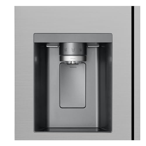 LG GSLC40PYPE Side-by-Side Kühlschrank ǀ Smart Inverter Compressor ǀ Eis- und Wasserspenderǀ Total No Frost Technologie ǀ EEK E ǀ 638 L