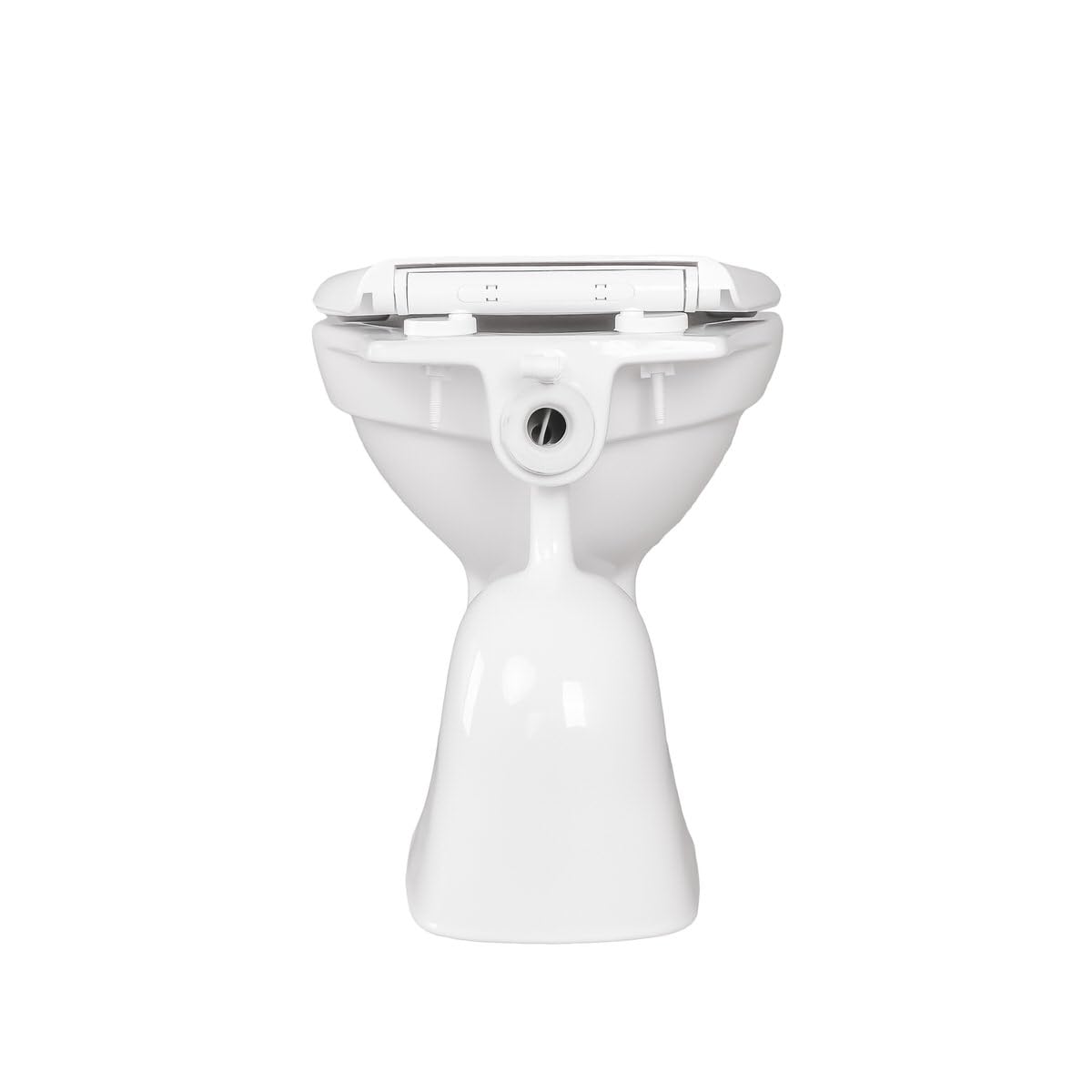 Belvit Dusch WC mit Bidet Funktion – Standtoilette mit Taharet, Hygienedusche, Spülkasten und Softclose WC-Deckel, waagerechter Abgang, Komplettset