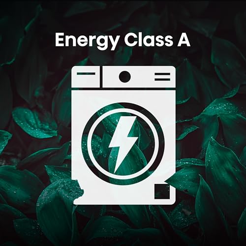 Hisense WF3S8043BB3 Waschmachine mit Dampffunkunktion, 8 kg, 1400 U,min, WIFI, ConnectLife, Power JetWash, Anti-Allergie Programm, Aqua Stop, Auto Wash, Quick Wash, EEK A-30 Prozent