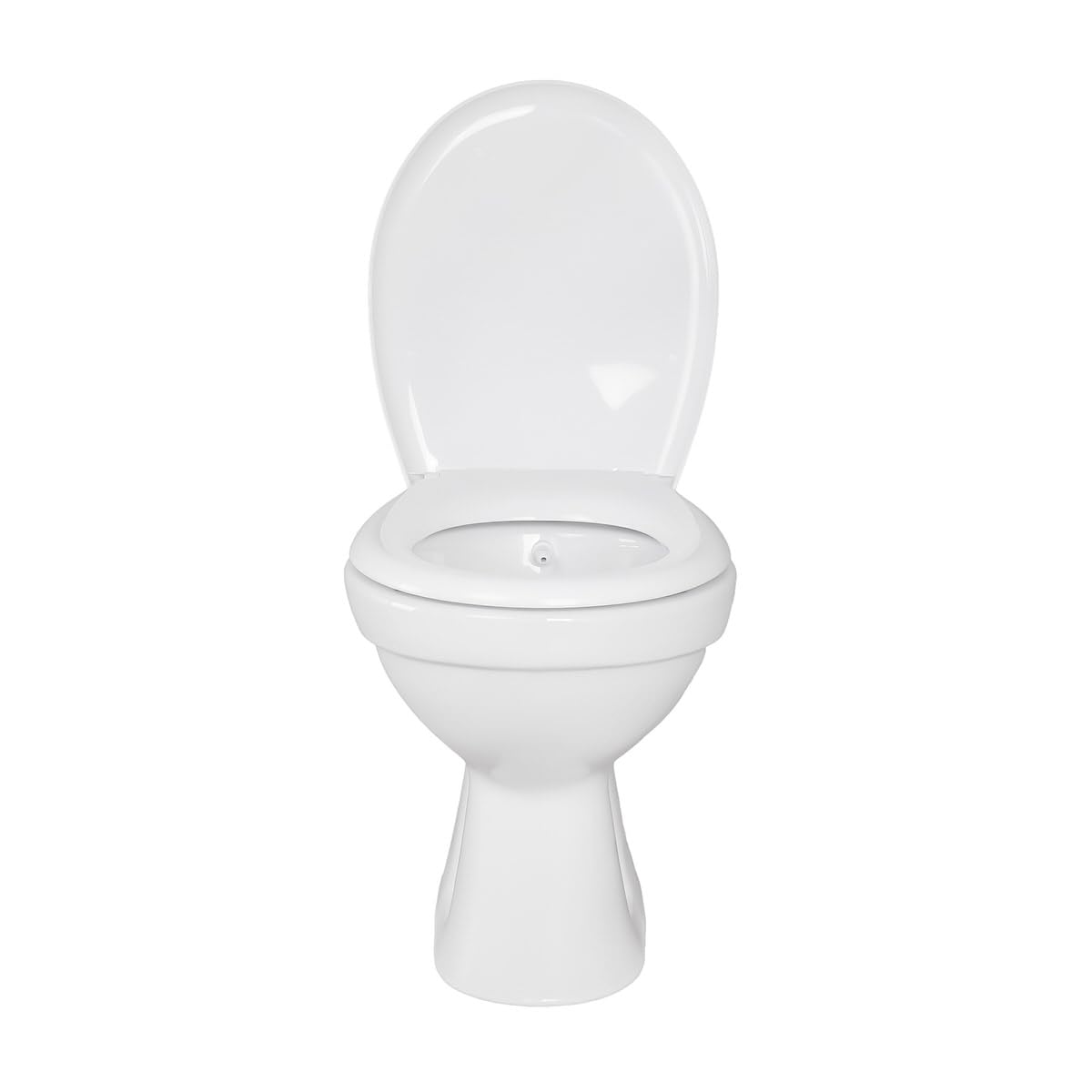 Belvit Dusch WC mit Bidet Funktion – Standtoilette mit Taharet, Hygienedusche, Spülkasten und Softclose WC-Deckel, waagerechter Abgang, Komplettset