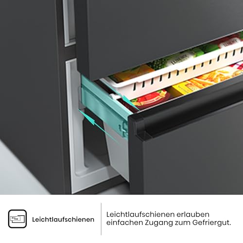 Hisense RF632N4WIE French Door Kühl-Gefrierkombination/ NoFrostPlus/ Inverter-Kompressor/ Wasserspender/ CrispZone/ 200 cm/ Kühlteil 336 l/ Gefrierteil 149 l/ 38 dB/ 295 kWh/ Jahr/ Inox-Look