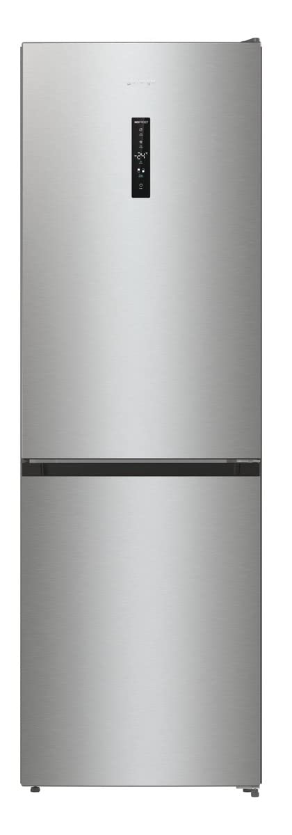Gorenje N 619EAW4 Fridge-Freezer Combination, LED Display, 186 cm, 300 L, NoFrostPlus, Vegetable Compartment with Moisture Control, FastFreeze, White