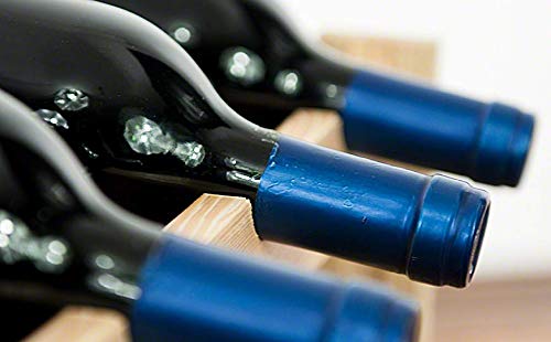 PROREGAL Weinregal PINOTWINE C | HxBxT 87,2x63,2x26,5cm | 42 Flaschen | Massives Kiefernholz | Natur unbehandelt | Weinhalter Weinständer Flaschenständer Flaschenregal Holzregal
