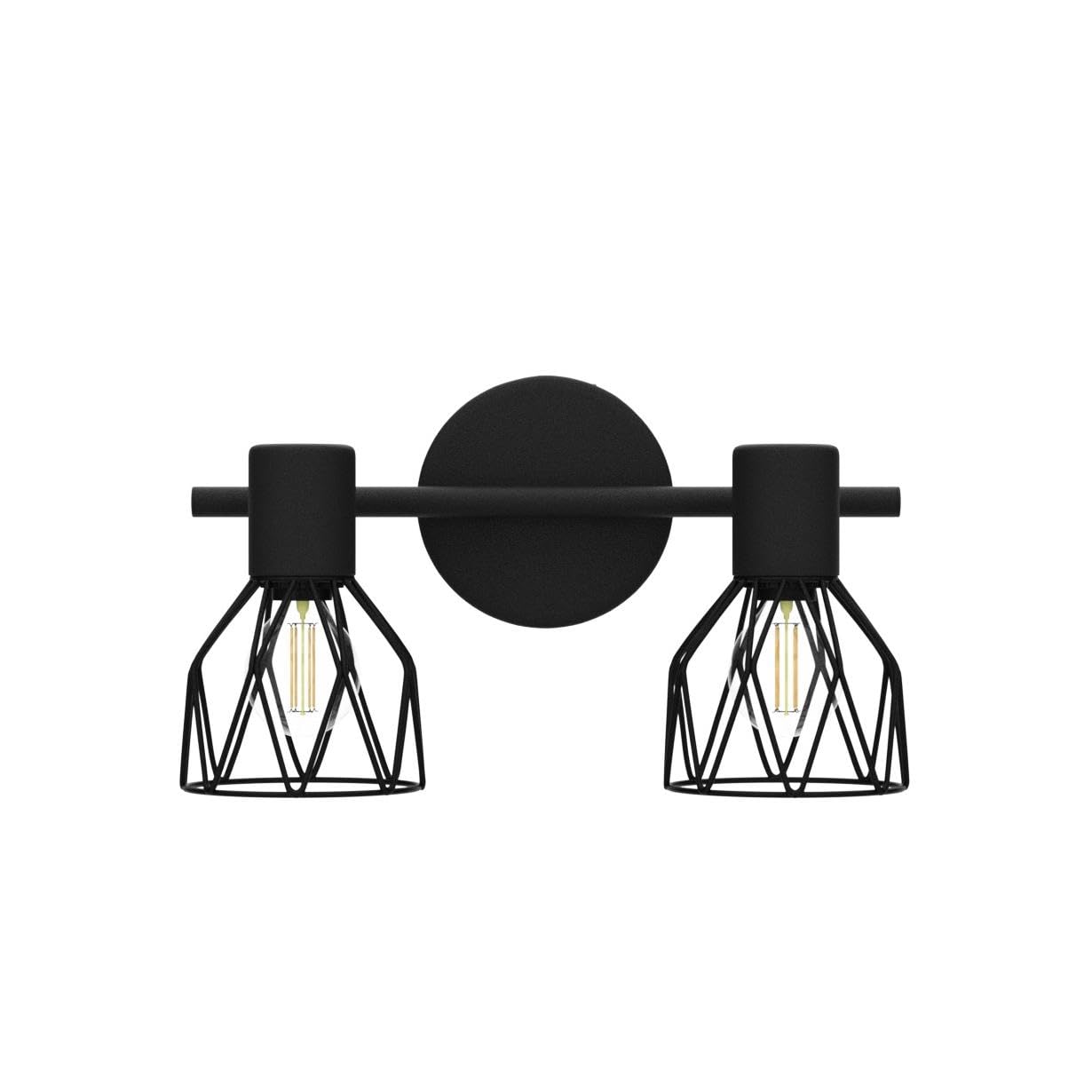 Kimjo Led Deckenstrahler 6 Flammig - Deckenleuchte Strahler E14 Schwenkbar - Deckenlampe Schwarz 6 Flammig Lampe Wohnzimmer - Deckenlampe LED Deckenleuchte Küche Deckenspot Ohne Leuchtmittel