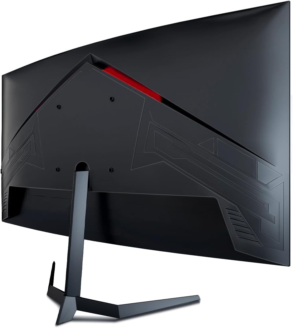 LC-POWER FHD Curved Monitor 32 Zoll, 165 Hz, 1920x1080, 1ms, 1500R und Freesync mit G-Sync-Kompatibilit, HDMI & DP, VESA, LC-M32-FHD-165-C-A