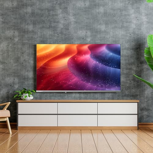 CHIQ L40FT 40 Zoll, Full HD, (100 cm) Smart Fernseher, HDR10, Dolby Audio & DBX-tv, Triple Tuner DVB-C/T2/S2, Integrierter Chromecast, Metall Randlos Design