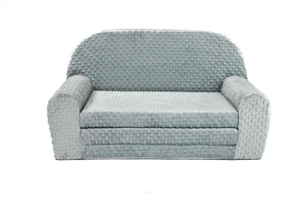 FORTISLINE Children's Sofa Mini Foldable 40 x 78 x 45 cm - Children's Sofa for Children 2-in-1 - Children's Couch Foldable - Foam Sofa Bed - Removable Cover - Many Designs