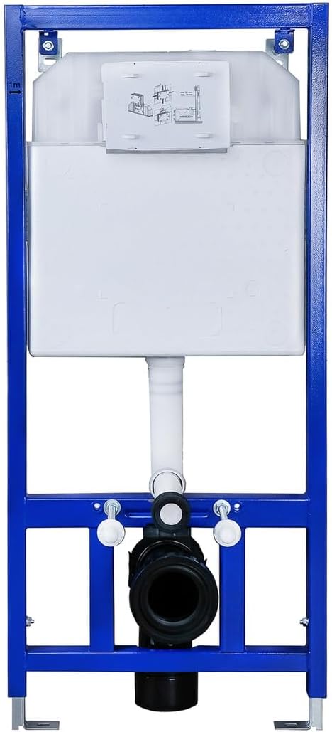 Aloni Wall-Mounted Toilet Toilet Soft Close Lid Frame Element Actuator Plate