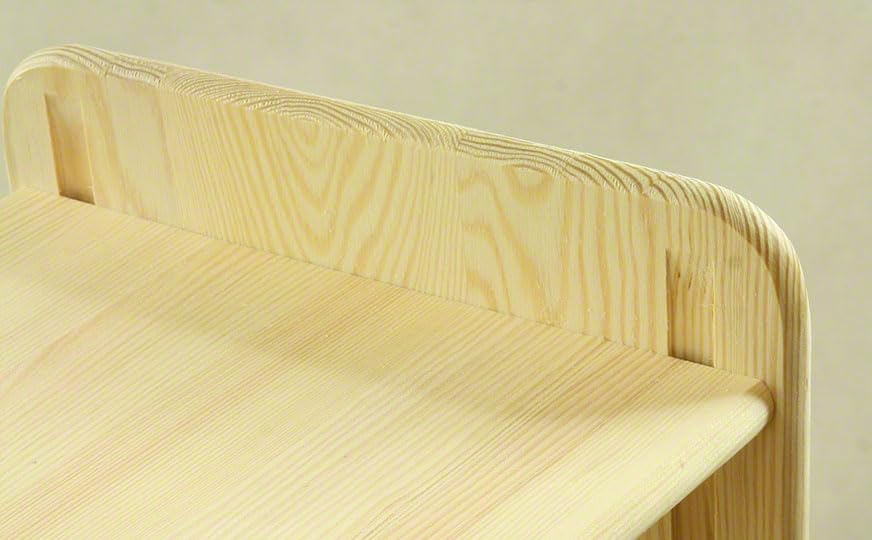 PROREGAL Weinregal PINOTWINE C | HxBxT 87,2x63,2x26,5cm | 42 Flaschen | Massives Kiefernholz | Natur unbehandelt | Weinhalter Weinständer Flaschenständer Flaschenregal Holzregal