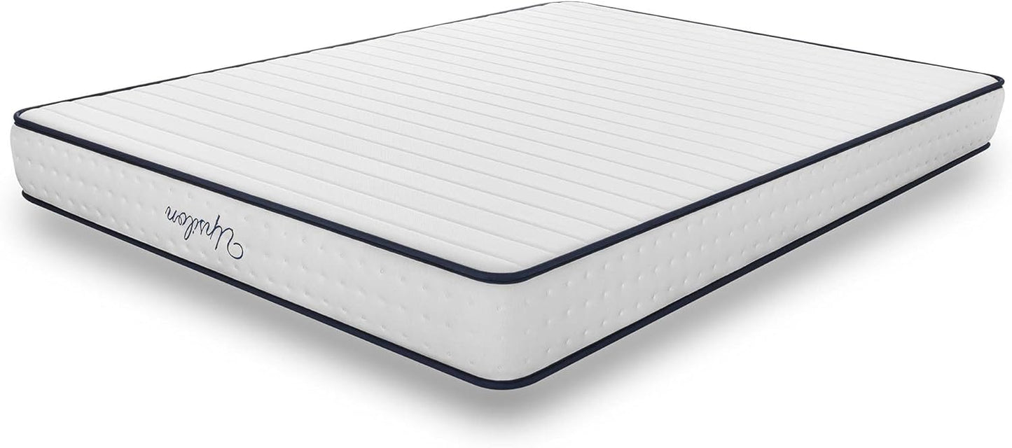 COSMOS - Mattress 180 x 200 cm Upsilon Cold Foam Mattress Hardness H2 - Oeko-Tex Certified - Latex Blue 7-Zone Mattress Height 21 cm - Made in EU
