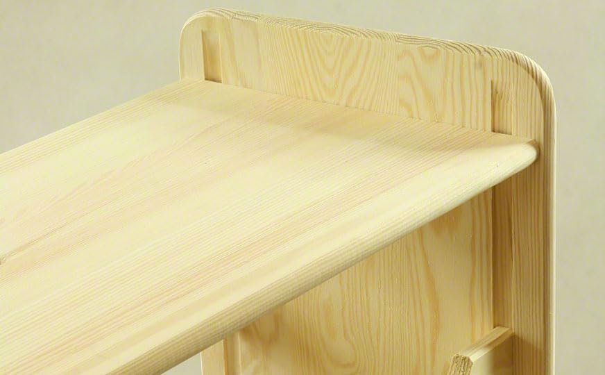 PROREGAL Weinregal PINOTWINE C | HxBxT 87,2x63,2x26,5cm | 42 Flaschen | Massives Kiefernholz | Natur unbehandelt | Weinhalter Weinständer Flaschenständer Flaschenregal Holzregal