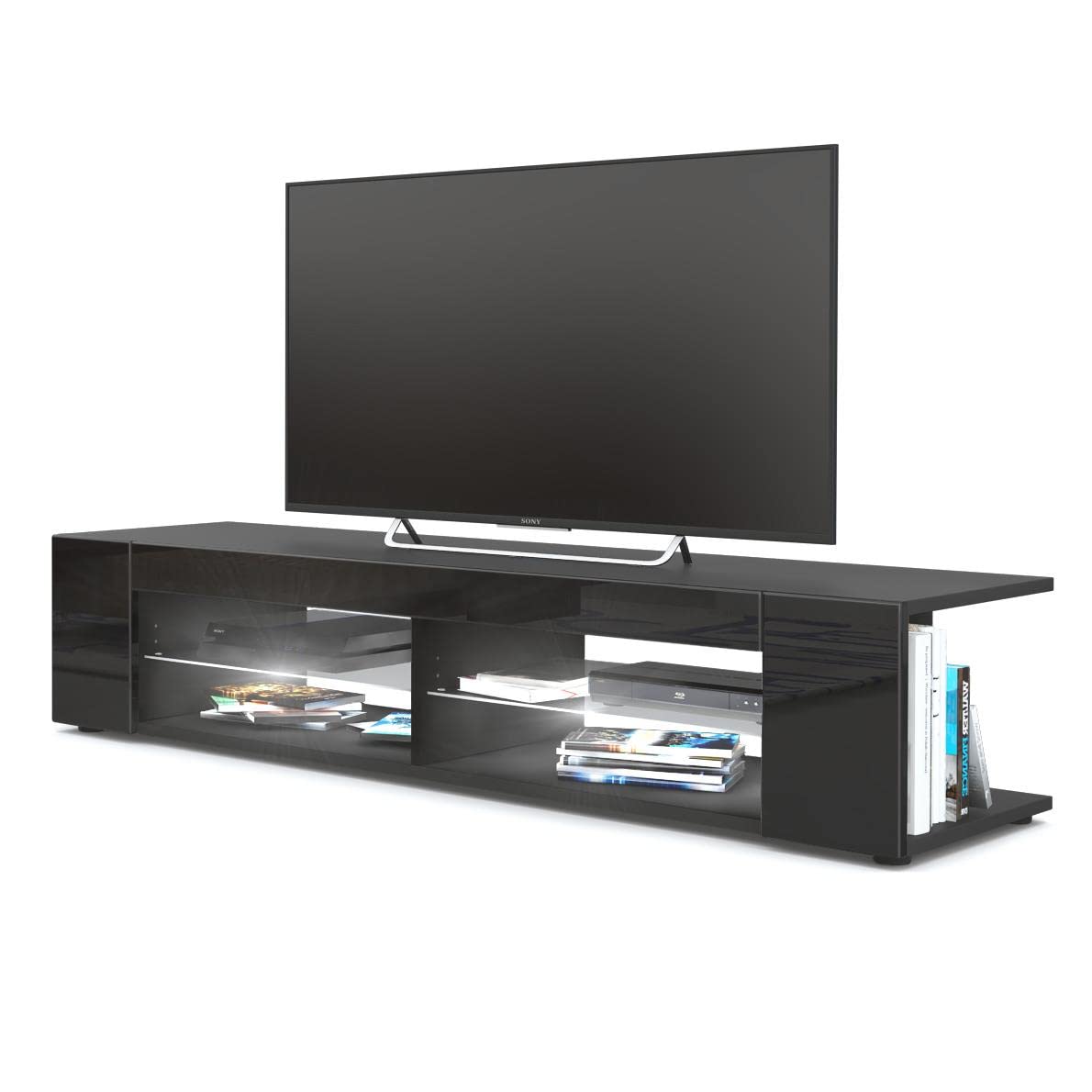 Vladon Movie TV Board, Black